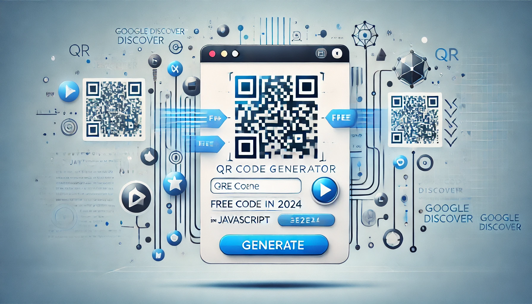 QR Code Generator Website Free Code in JavaScript 2024